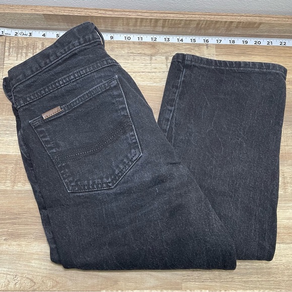 Ariat Other - Ariat Legacy M5 Straight‎ Fit Straight Leg Denim Jean Men 32/38 Black 36" Inseam
